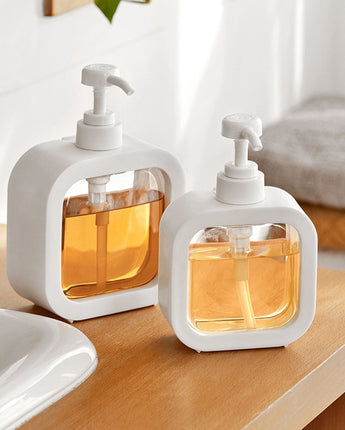 Refillable Soap Lotion Bath Pump Bottle