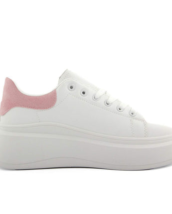 Pretty Pink Patform Shoes