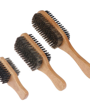 Men Boar Bristle Beard Brush