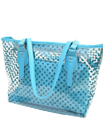 Candy Color Transparent Handbag