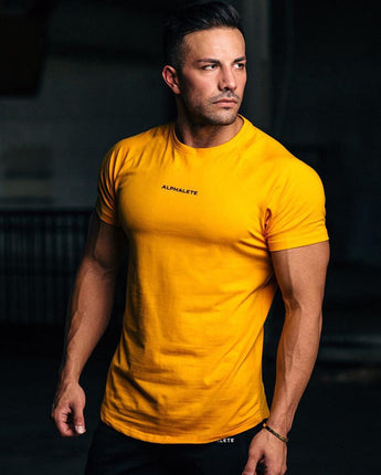 Men Fitted Gym T-Shirt