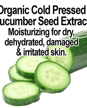 Organic Cucumber Makeup Remover - Remove Makeup with No Oily Residue