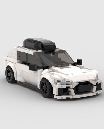 RS6 Racing Sports Car Vehicle Building Blocks Brick