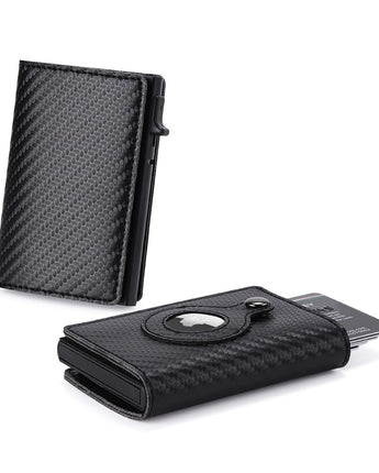 Magnetic Closure Airtag Slide Wallet