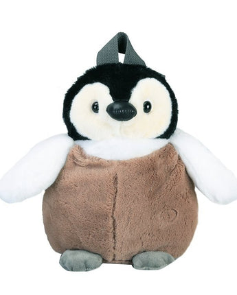 Cute Penguin Plush Backpack