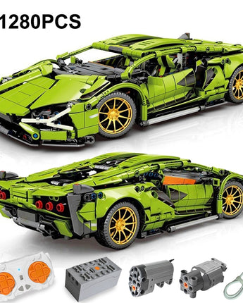 1280PCS Sports Car Building Blocks