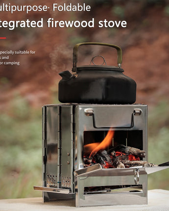 Mini Outdoor Portable Firewood Stove