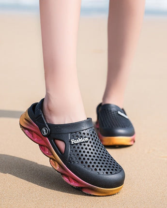 Colorful Beach Crocs