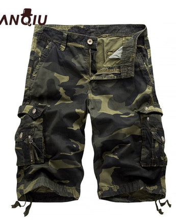 Cargo Shorts Men Military