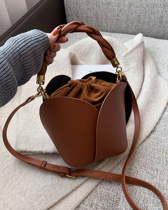 Retro Bucket Shoulder Bag