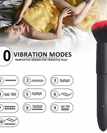 USB Silicone Makeup Brush Plus Bullet Vibrator