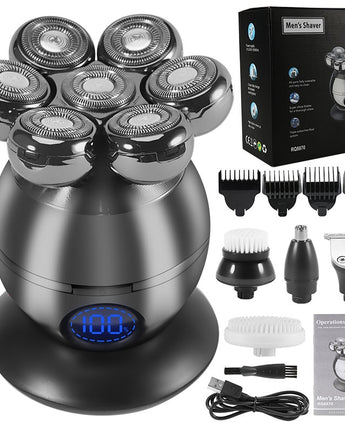 Men Grooming Kit Wet Dry Electric Shaver