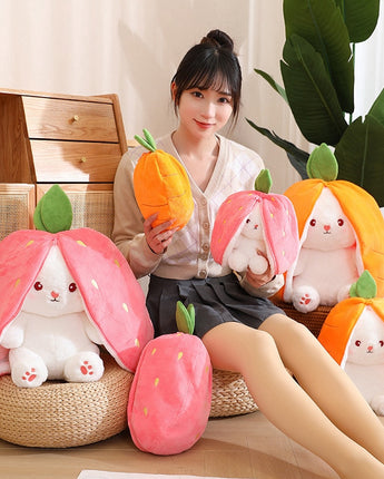 Kawaii Fruit Bunny Plush Doll