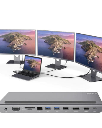 LapStation™ Pro- 11 in 1 Laptop Docking Station