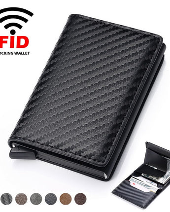 Card Holder Wallet Anti-theft Brush Design