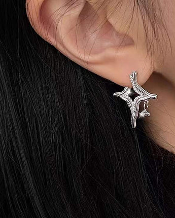 Asterism Rhinestone Earrings