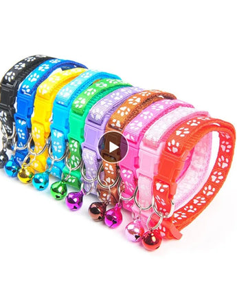 Cute Bell Pet Collar 10 Colors