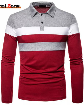 Long Sleeve Polo T-shirt