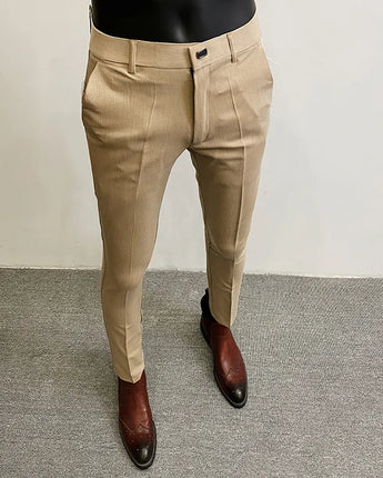 Men Suit Pants Formal Trousers