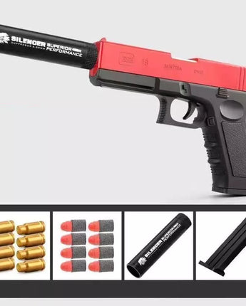 Toy Gun For Kids Shell Ejection Soft Bullet Gun