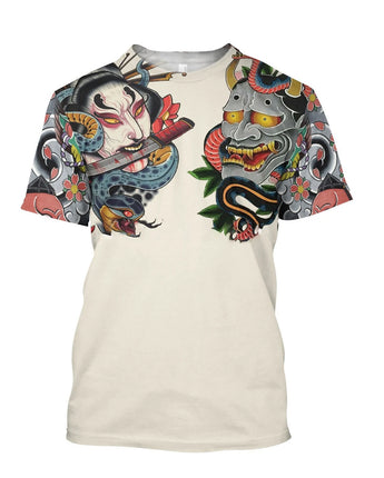 Men's T-Shirt Samurai Print