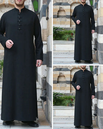 Men Jubba Thobe Saudi Arabia Islamic Clothing