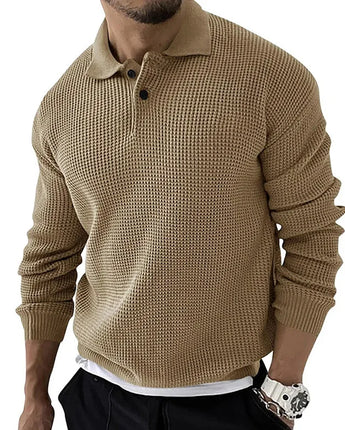 Men's Slim Fit Sweater Polo