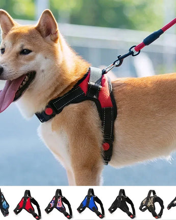 Dog Harness Reflective Adjustable