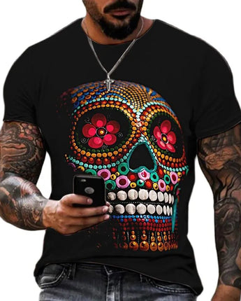 Horror Skull Men's T-shirts