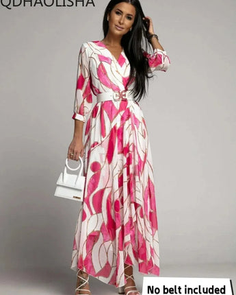 Dresses for Women Printed Holiday Bohemian Beach