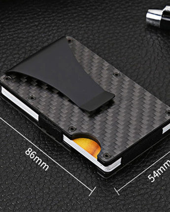 Carbon Fiber Credit Card Holder Wallet