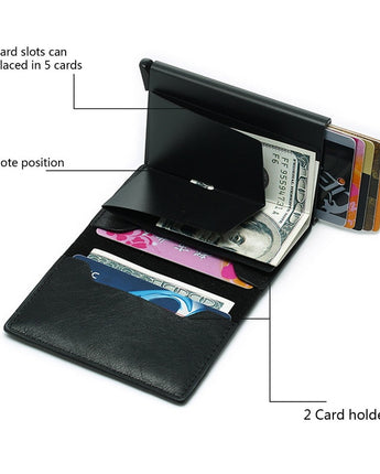 British Style Wallet Card Holder