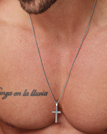 Classic Cross Men Necklace