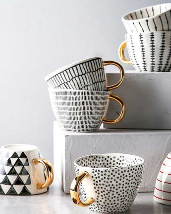 Hand Painted Ceramic Mugs