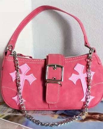 Punk Rock Style Shoulder Bag