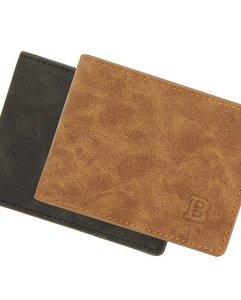 Men's Wallets With Coin Bag